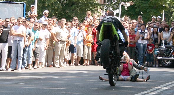 Music bike Ukraine 2008. Фестиваль байкеров в Ужгороде