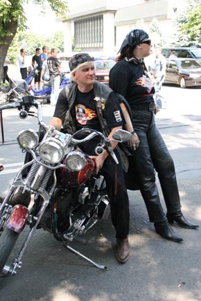 Music bike Ukraine 2008. Фестиваль байкеров в Ужгороде