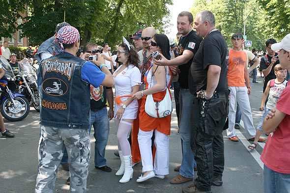 Music bike Ukraine 2008. Фестиваль байкеров в Ужгороде