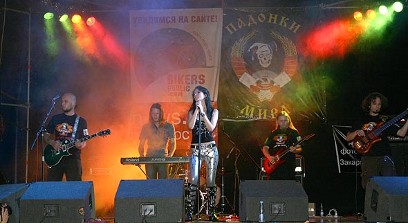 Music bike Ukraine 2008. Фестиваль байкеров в Ужгороде